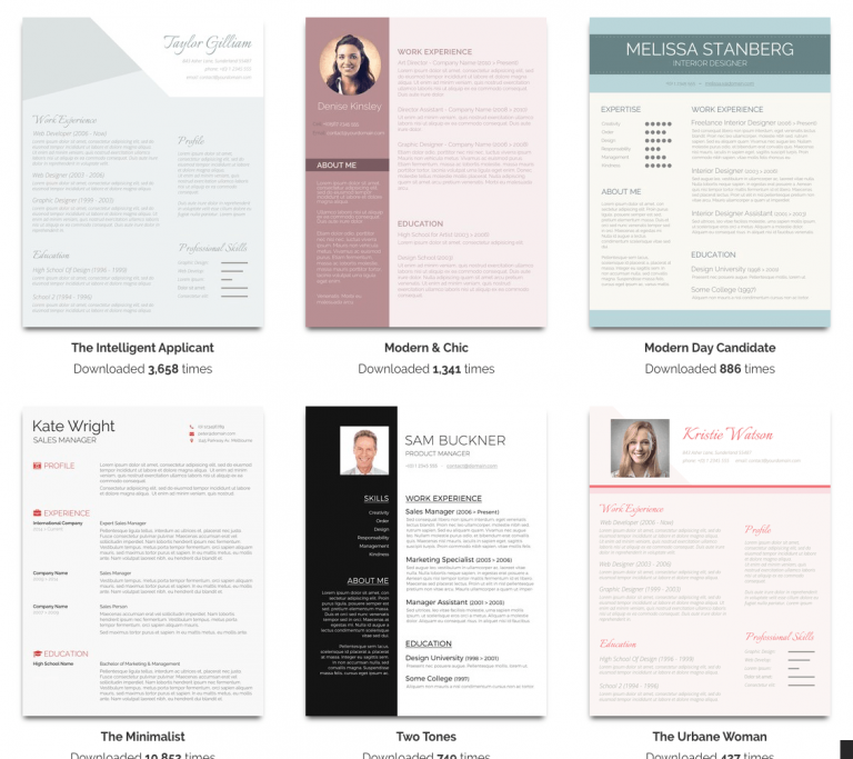 Free Resume Templates Microsoft Word - wikiresume.com