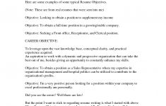 Good Objective For Resume Extraordinary Good Receptionist Resumes For Your Marvellous Design Receptionist Resume Objective 16 Spa Examples We Of Good Receptionist Resumes good objective for resume|wikiresume.com