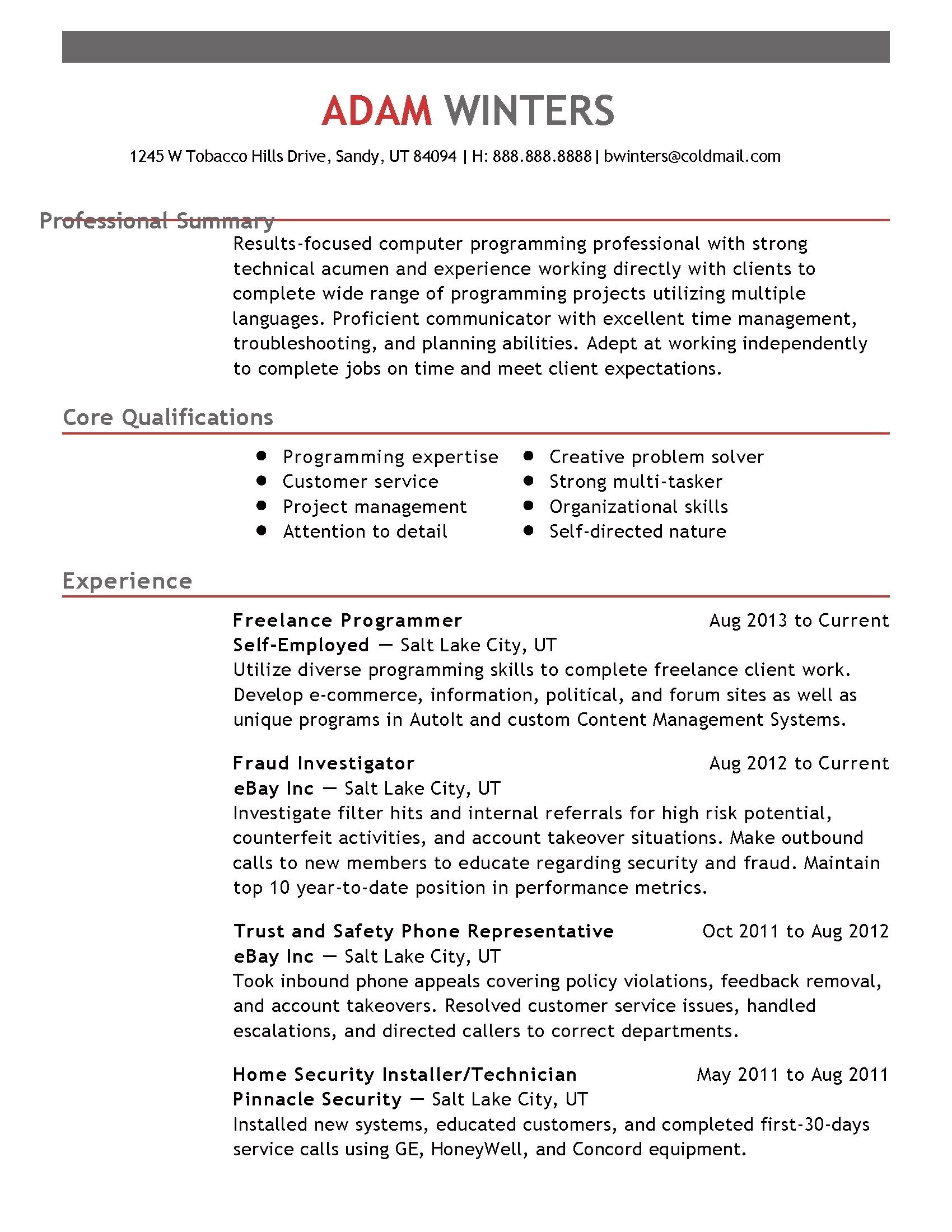 Good Resume Examples Hairstyles Professional Resume Examples Enchanting Good Resume New