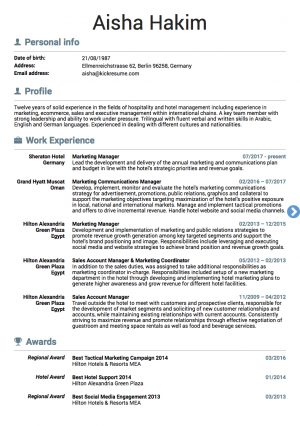 Great Resume Examples 10 Real Marketing Resume Examples That Got People Hired At Nike