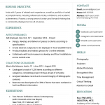 Great Resume Examples Artist Resume Example Template great resume examples|wikiresume.com