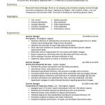 Great Resume Examples General Manager Management Emphasis 2 great resume examples|wikiresume.com