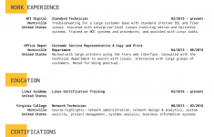 Great Resume Examples Image great resume examples|wikiresume.com