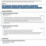 Great Resume Examples Modern Resume Template great resume examples|wikiresume.com