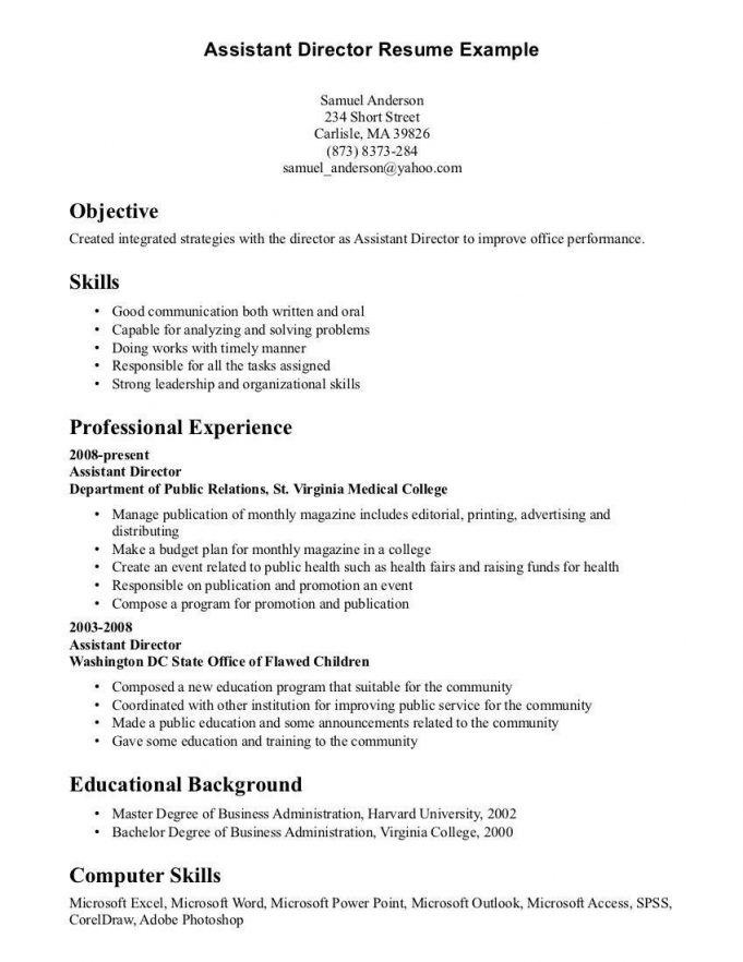 The Great Resume Examples Format You Must Know - wikiresume.com