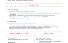 How Long Should A Resume Be Cream And Red Modern Theatre Resume Tb 800x0 how long should a resume be|wikiresume.com