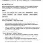 How To Build A Resume Electrical Engineer Resume Example Template how to build a resume|wikiresume.com