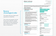 How To Do A Resume Reverse Chronological Resume how to do a resume|wikiresume.com