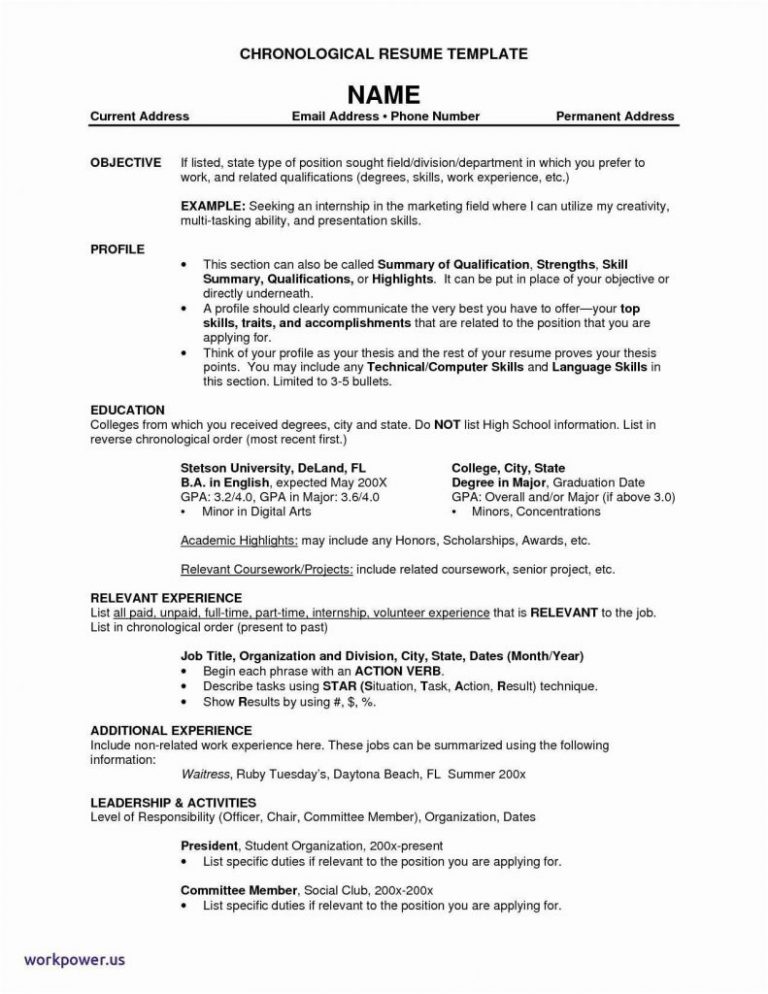 How To Type A Resume - wikiresume.com