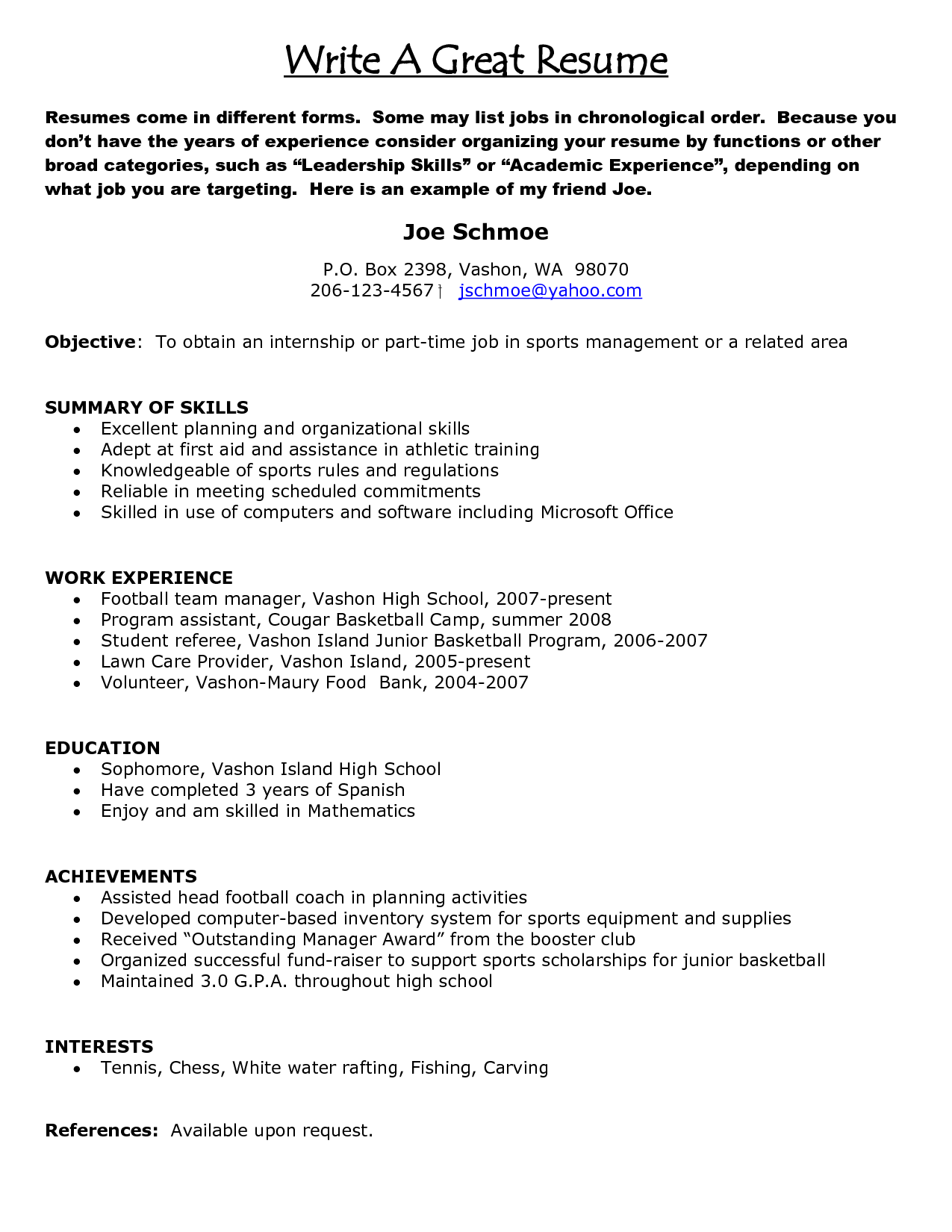 How To Write A Good Resume How To Write A Good Resume How To Write A Strong Resume Best How To Write A Resume how to write a good resume|wikiresume.com