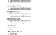 How To Write A Resume For A Job Resume Template Classic Original Bw how to write a resume for a job|wikiresume.com