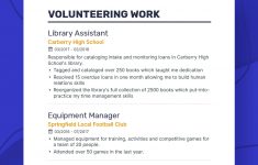 How To Write Resume Volunteeringwork Firstresume how to write resume|wikiresume.com