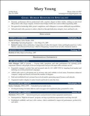 Human Resources Resume Hr Entry Level Resume Template Human Resource Templates Management
