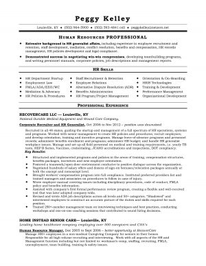 Human Resources Resume Resume Bullet Points For Human Resources Valid Human Resource