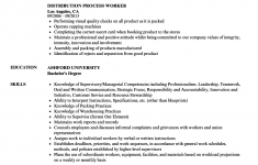 Job Resume Examples Process Worker Resume Sample job resume examples|wikiresume.com