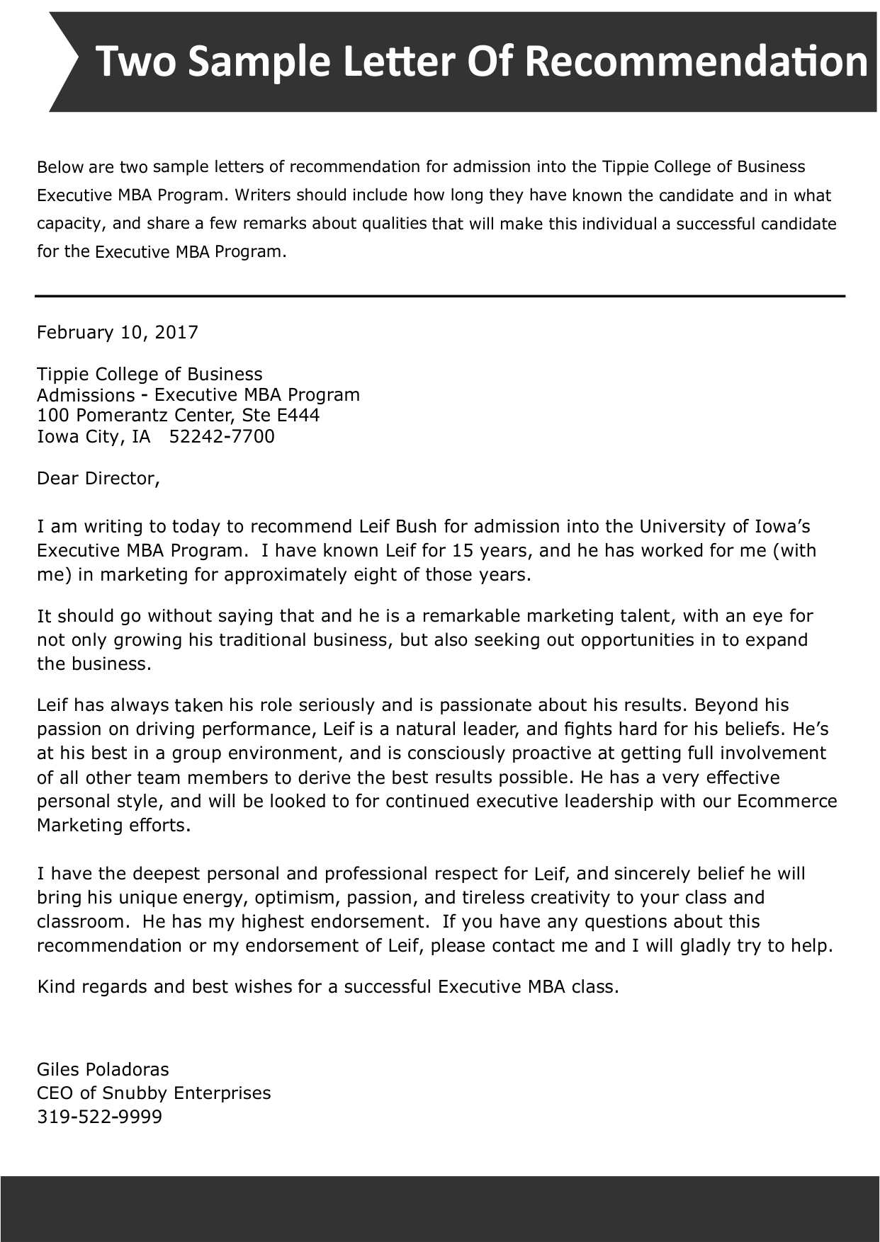 Letter Of Recommendation Template Printable Letters Of Recommendation