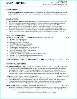 Writing Medial Resistant Resume with Samples - wikiresume.com