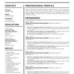 Microsoft Resume Templates Alexander Knowels Us Letter Resume 1 Page microsoft resume templates|wikiresume.com
