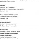 Microsoft Resume Templates Chef Resume Templates Microsoft Word microsoft resume templates|wikiresume.com
