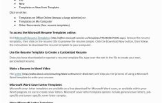 Microsoft Resume Templates Formal Letter Microsoft Word 2007 Valid Microsoft Word 2007 Resume microsoft resume templates|wikiresume.com