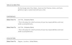 Microsoft Resume Templates Image microsoft resume templates|wikiresume.com