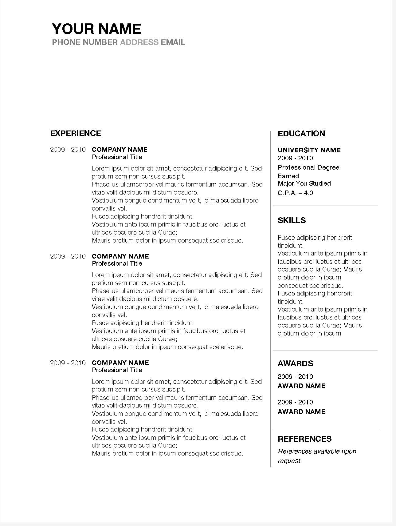 microsoft-word-resume-template-space-in-between-5-free-microsoft-word