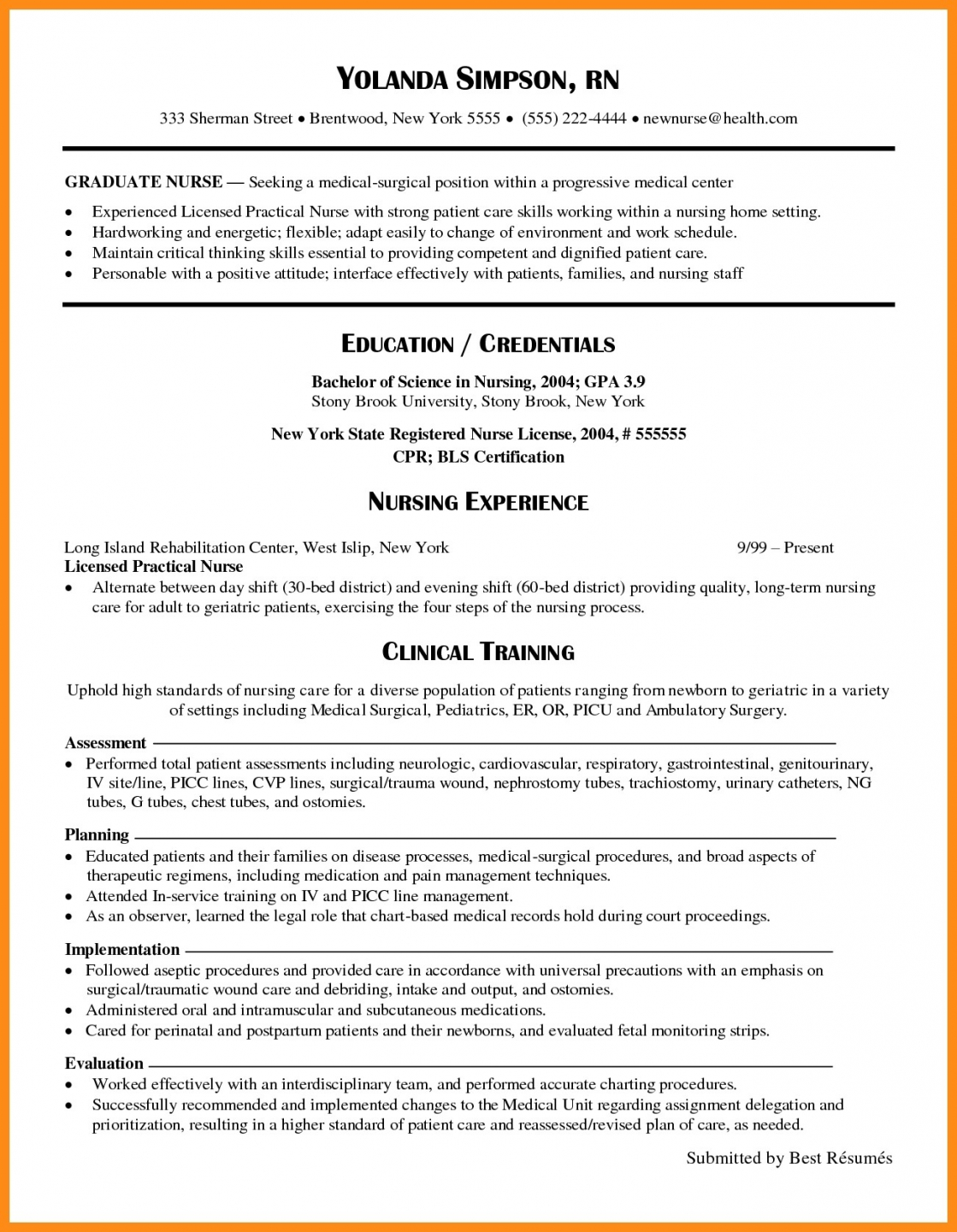 New Grad Nurse Resume New Grad Rn Resume Template Viaweb 1 new grad nurse resume|wikiresume.com