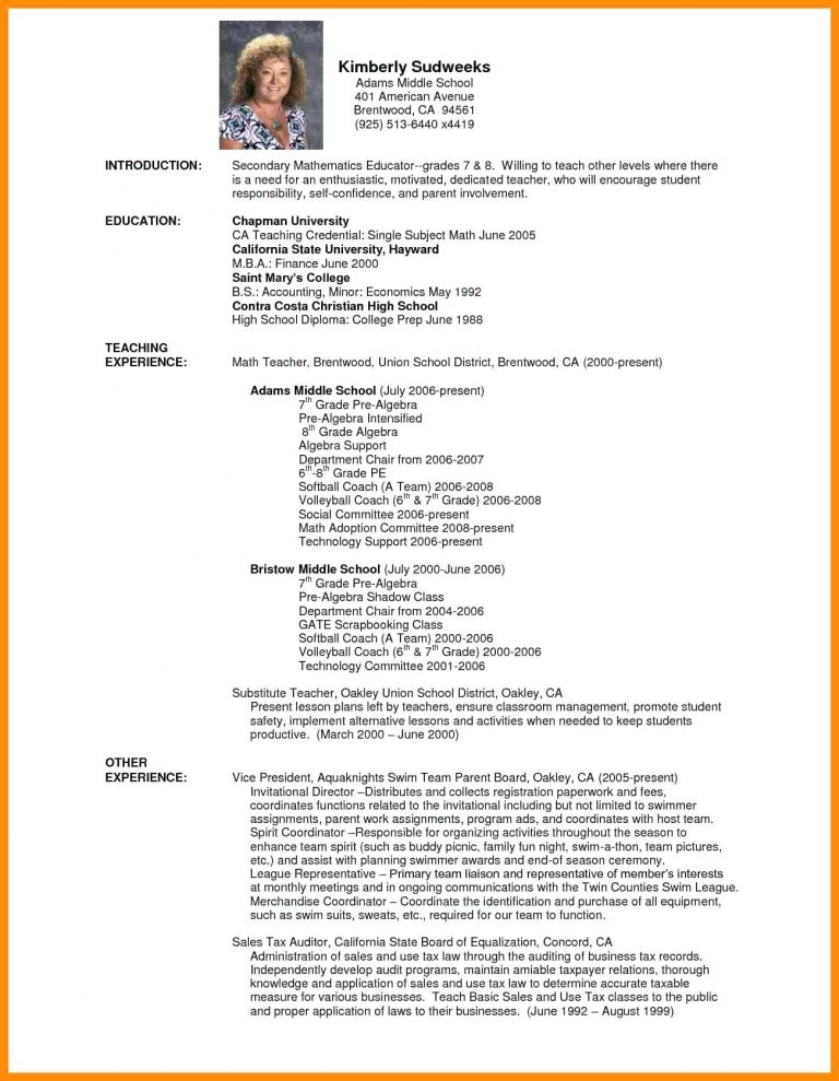 How to Write a New Teacher Resume - wikiresume.com