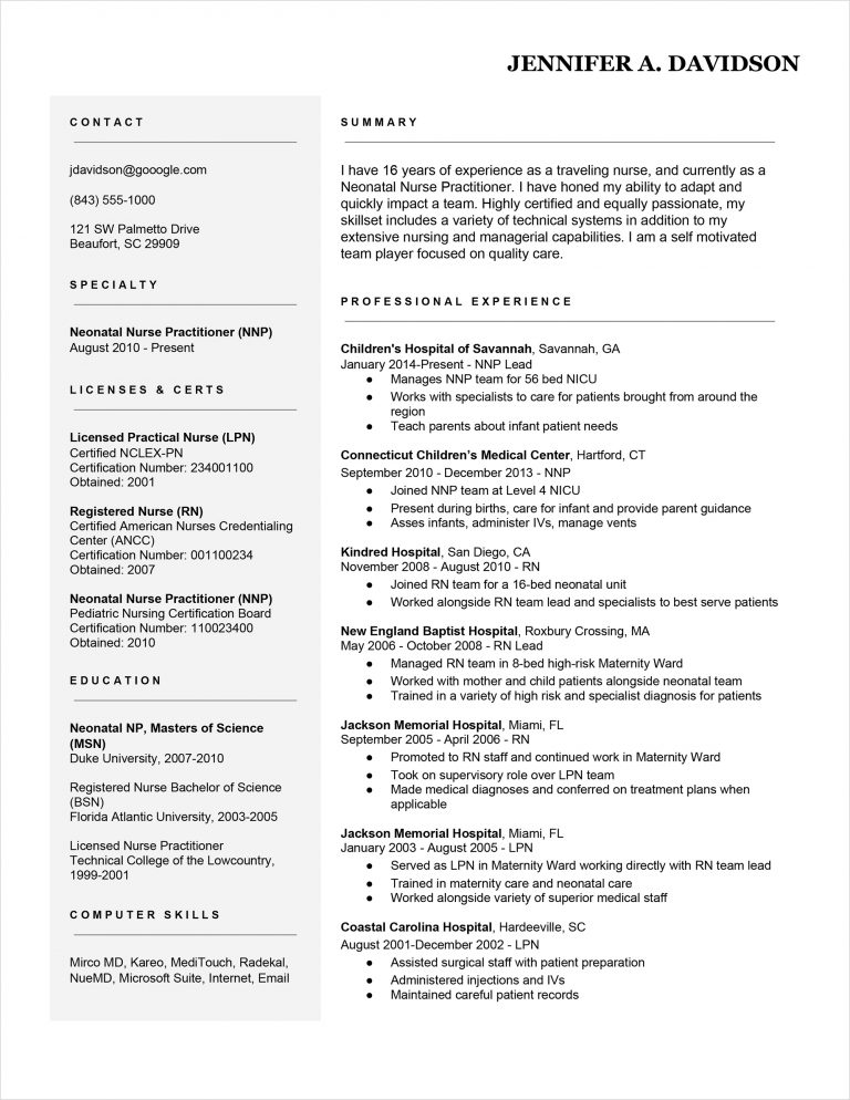 Tips to Edit Nurse Resume Templates - wikiresume.com