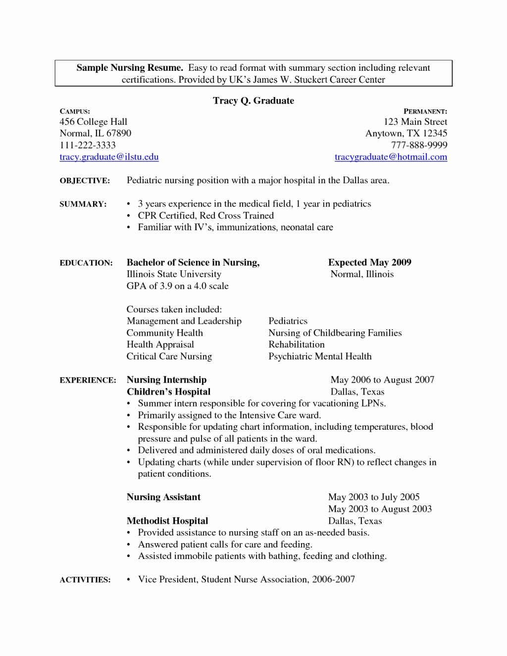 Nursing Assistant Resume Nursing Assistant Resume Objective Examples Beautiful 14 Awesome