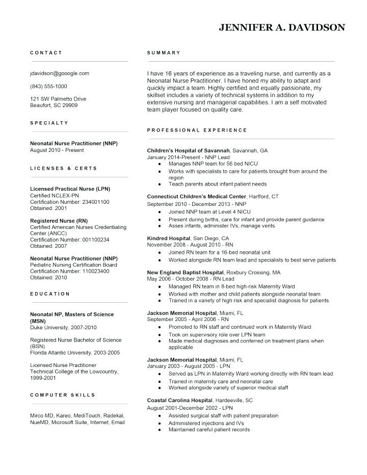 Nursing Resume Template Free  Basic Resume Template Free Examples New Nurse Resume Template Rn