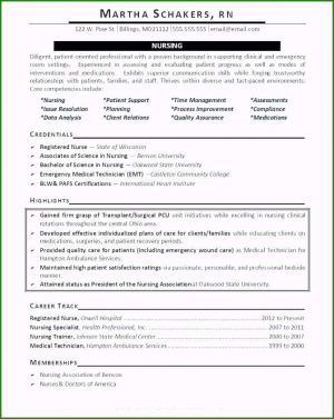 Nursing Resume Template Free  Registered Nurse Resume Template Free Original Nursing Time
