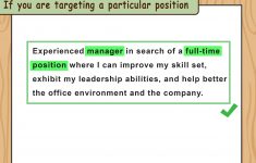 Objective On A Resume Write Resume Objectives Step 12 objective on a resume|wikiresume.com