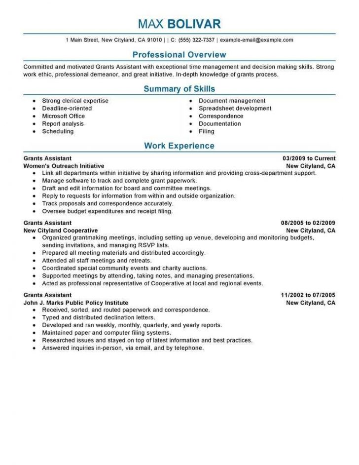 Things to Consider in Making a Perfect Resume Example - wikiresume.com