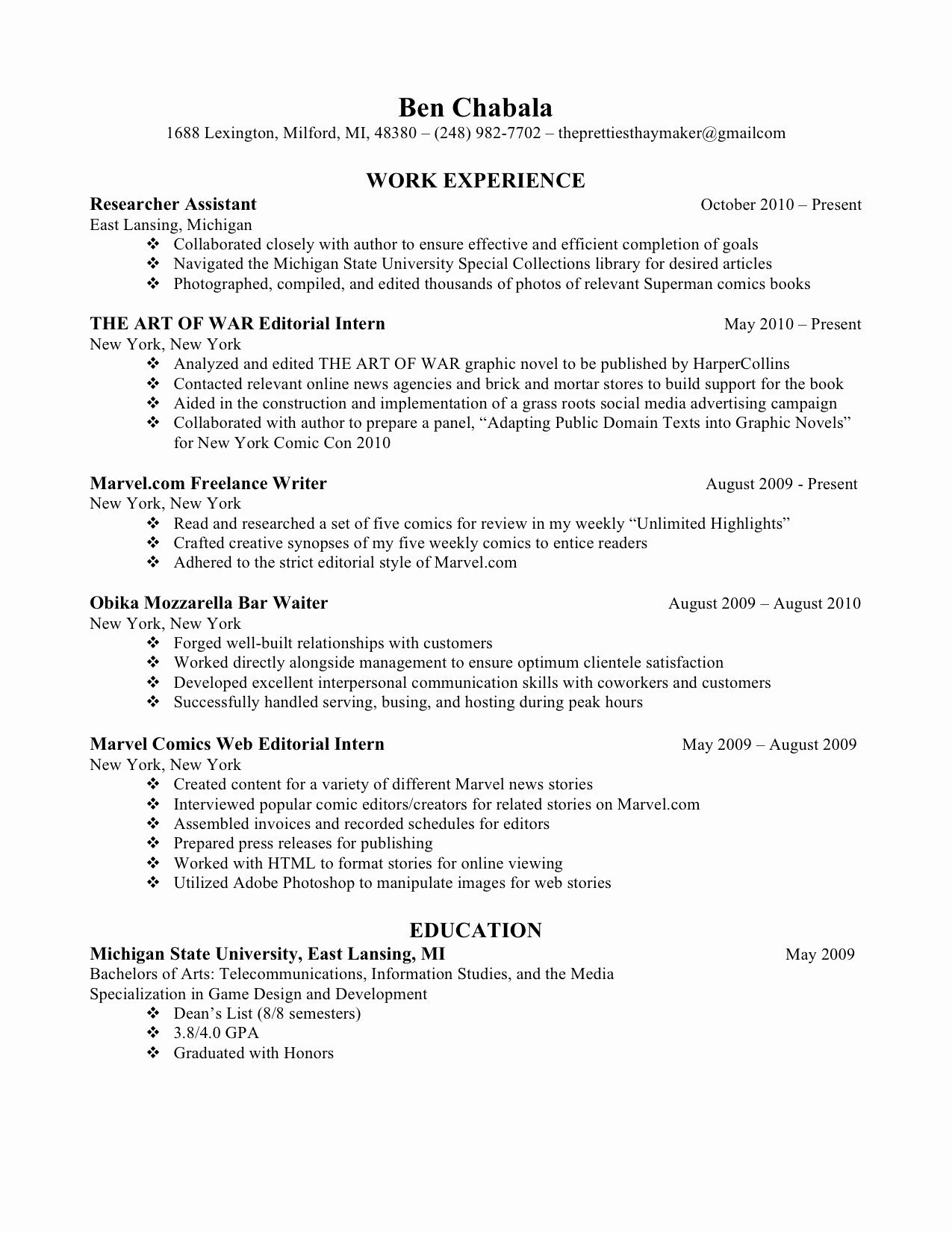 Perfect Resume Example  Resume Sample For Experienced New Perfect Resume Example In The