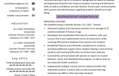 Preschool Teacher Resume Preschool Teacher Resume Example Template preschool teacher resume|wikiresume.com