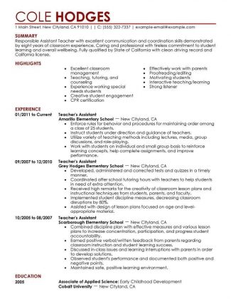 Tips on How to Build a Good Preschool Teacher Resume - wikiresume.com