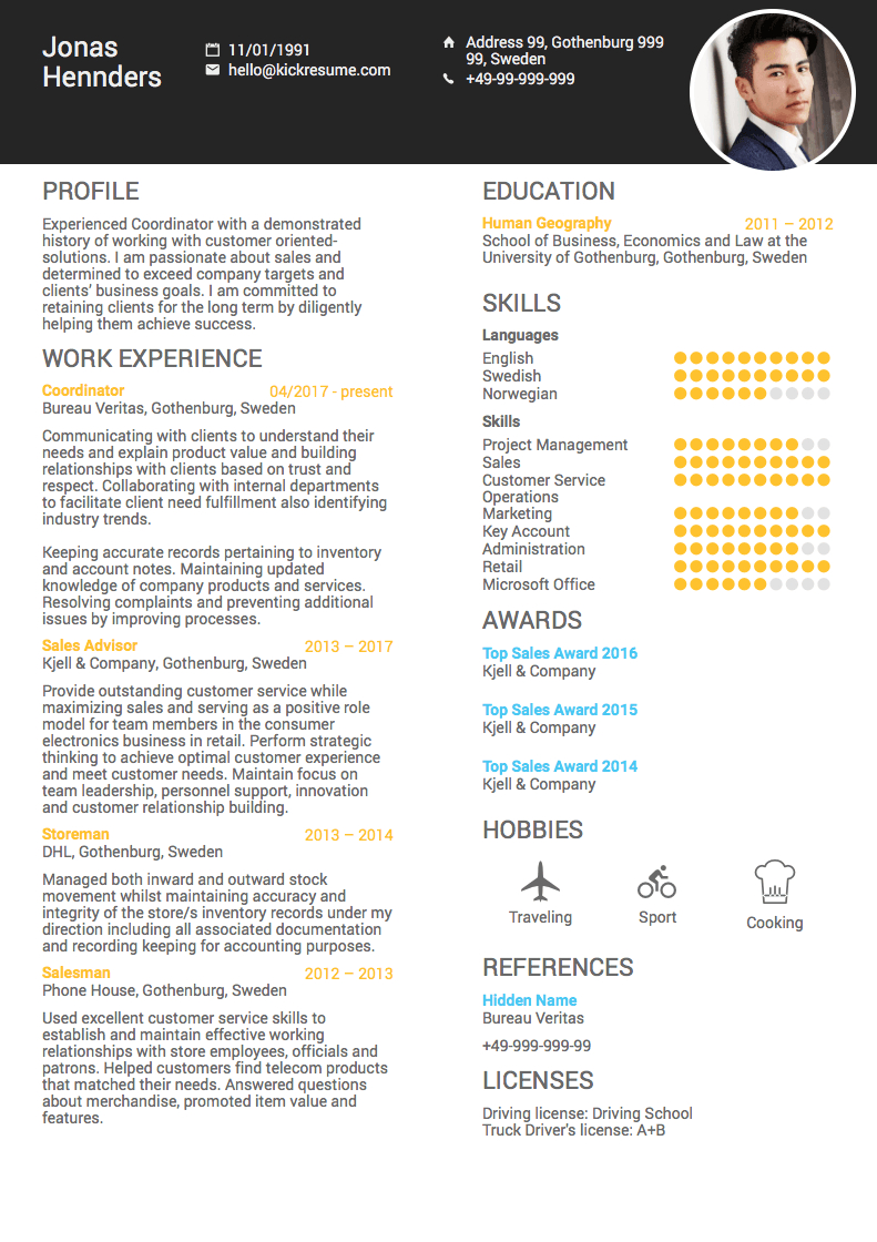 Professional Profile Resume Example  How To Write A Professional Summary On A Resume Examples