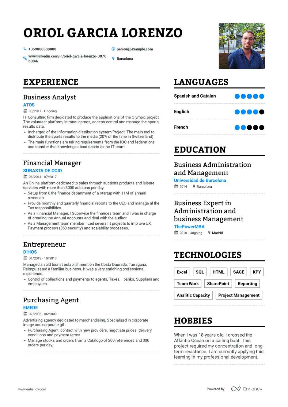 Professional Resume Examples Business Analyst Resume professional resume examples|wikiresume.com