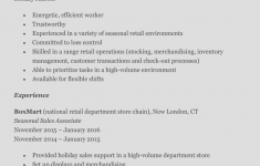 Professional Resume Examples Retail Resume Marty professional resume examples|wikiresume.com