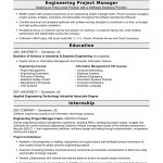 Project Manager Resume Engineering Project Manager Entry Level project manager resume|wikiresume.com