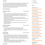 Project Manager Resume Project Manager Cv Examples Chloe project manager resume|wikiresume.com