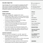 Project Manager Resume Project Manager Resume Example Template project manager resume|wikiresume.com