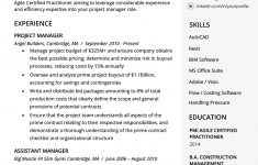 Project Manager Resume Project Manager Resume Example Template project manager resume|wikiresume.com
