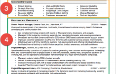 Project Manager Resume Project Manager Resume Sample Sections Labeled project manager resume|wikiresume.com