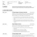 Project Manager Resume Resume Project Manager 11 project manager resume|wikiresume.com