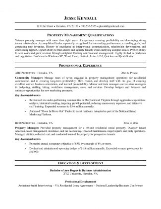 Tips to Write a Stunning Property Manager Resume - wikiresume.com