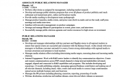 Public Relations Resume Public Relations Manager Resume Sample public relations resume|wikiresume.com