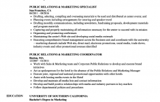 Public Relations Resume Public Relations Marketing Resume Sample public relations resume|wikiresume.com