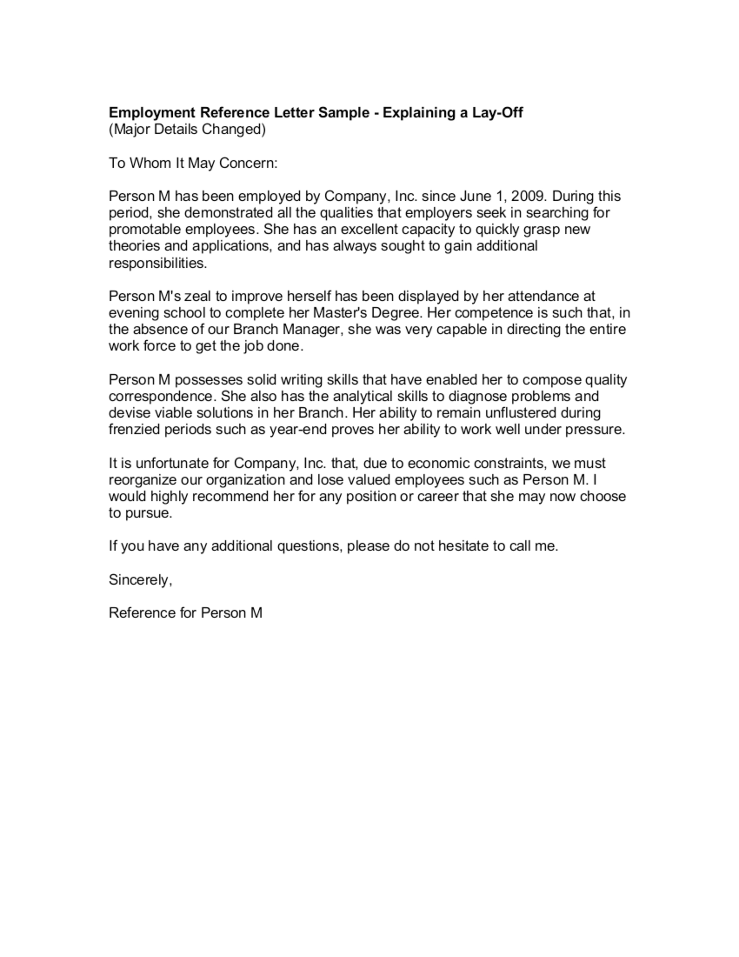 Recommendation Letter Template Former Employee Recommendation Letter Templates At